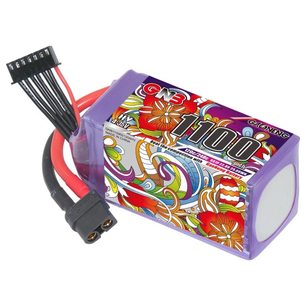 GAONENG GNB 1100MAH 22,8 V 6S 120C XT60 HV Bürstenlose Hochspannungs-FPV-Quads QuadCopter Helicopter Multi Copte Freestyle Drone UAV